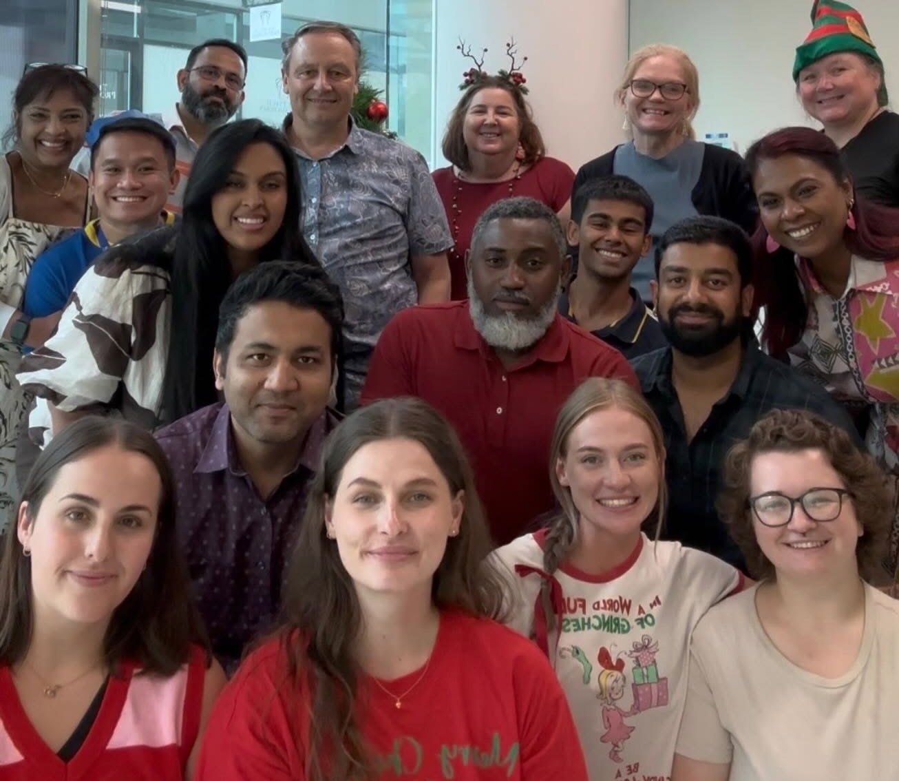 The Lifest HealthCare team together in the office